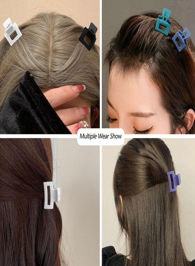 Ahoney 20Pcs Small Hair Claw Clips for Women Girls, 1" Mini Matte Tiny Hair Clips for Thin Thick Medium Hair Cute Jaw Clips Strong Hold Hair Barrettes Clip with Gift Box (Multi-colored) - Image 2